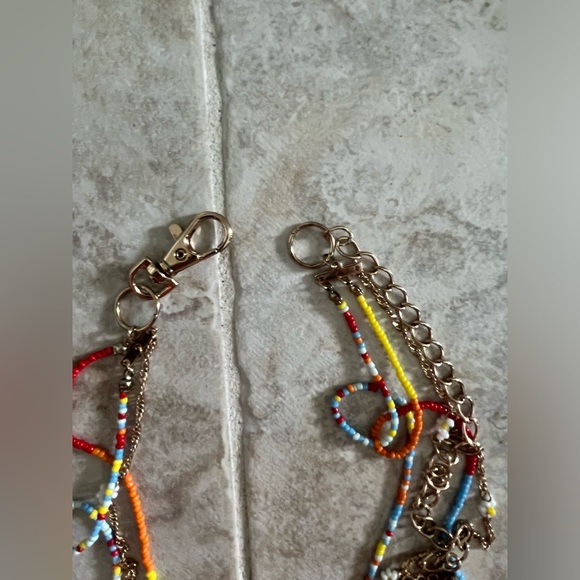 Free People Multi Beaded Daisy and Beaded Belt - Picture 5 of 10